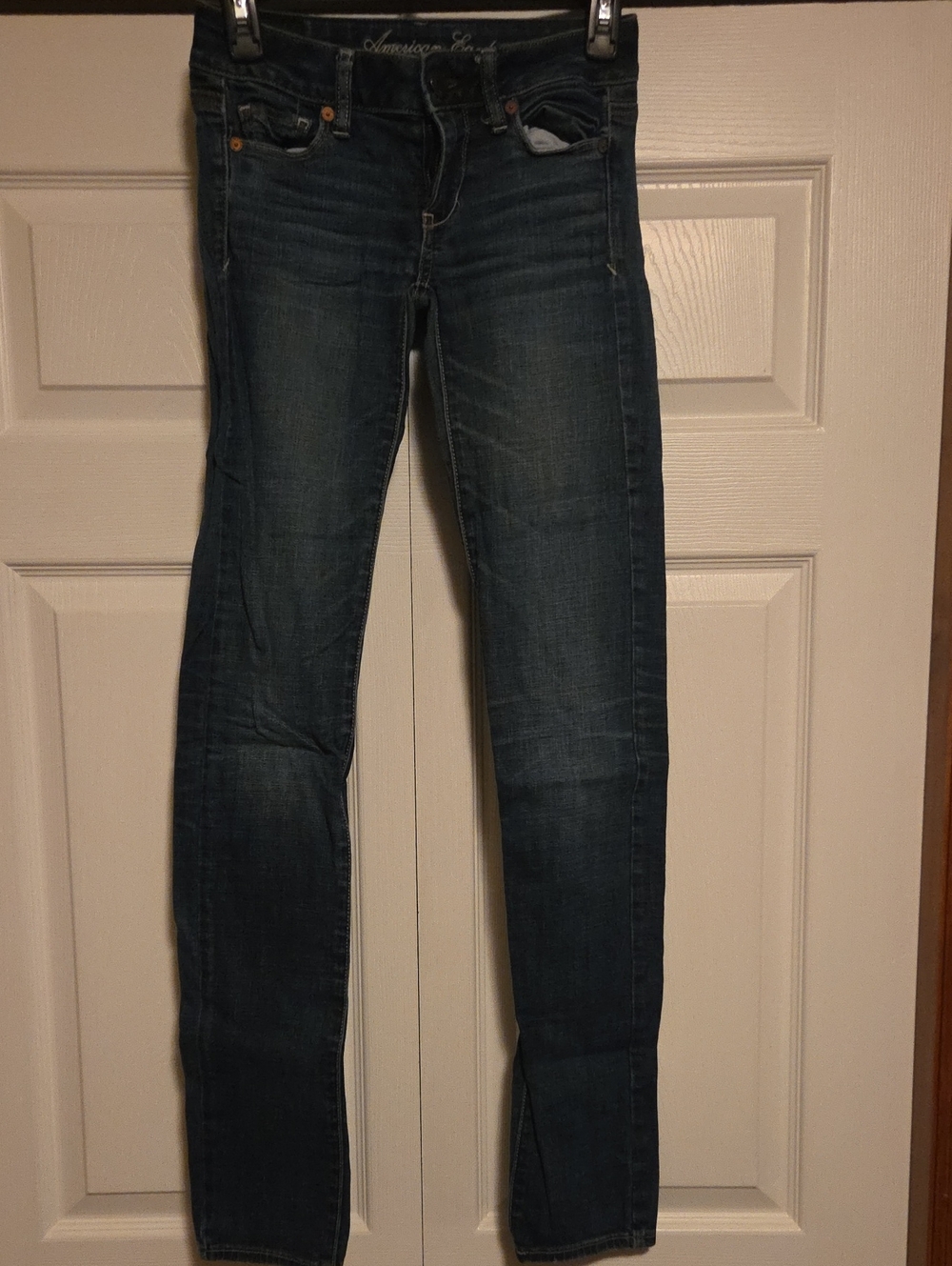 American Eagle Outfitters Indigo Skinny Jeans for Women